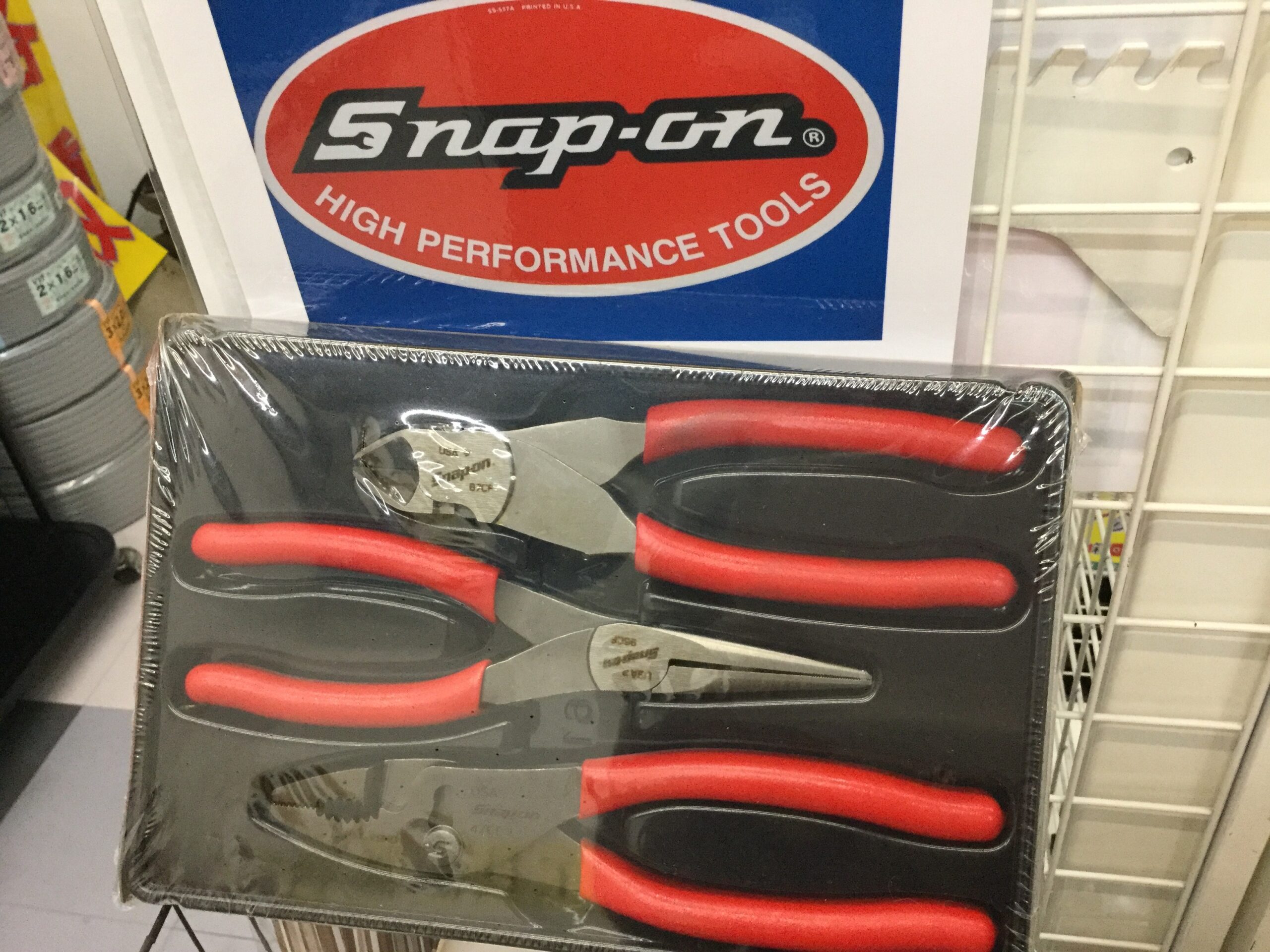 Snap-on プライヤー・ニッパー・ペンチセット