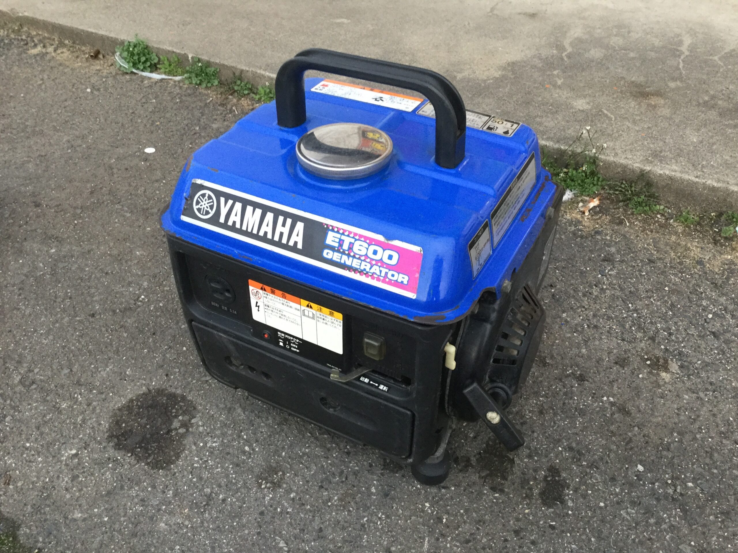 YAMAHA ET600 発電機