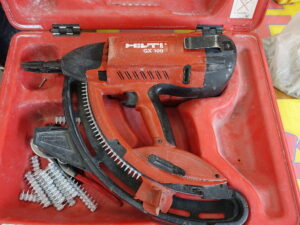岡山市のお客様より HILTI ヒルティ GX100 ガス式鋲打機をお買取りしました!