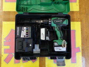 中古品 日立工機 コードレスドライバドリル DS 14DBEL