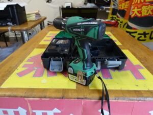 中古品 日立工機 コードレスドライバドリル DS 14DBEL