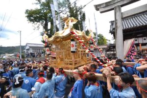 津山まつり 徳守神社 高野神社 御輿 だんじり 奴行列