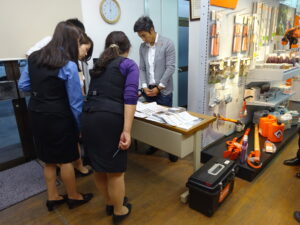 STIHL スチール チェンソー 刈払機 新製品の勉強会