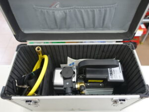 専用ケース付 タスコ TASCO TA150RB オイル逆流防止弁付ツーステージ真空ポンプ
