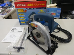 RYOBI リョービ 電気丸ノコ ブレーキ付き W-17A