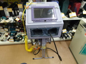 日立 PO-0.75L コンプレッサー & サンドブラスタ FUYO
