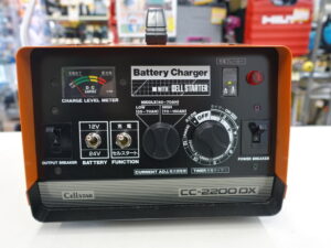 セルスター バッテリーチャージャー CC-2200DX スターター機能付