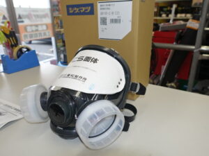 重松 シゲマツ GM165-2 直結式小型 防毒マスク 新品未使用