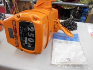 KITO エクセル 250㎏ 電気チェーンブロック ES3B セット 未使用品