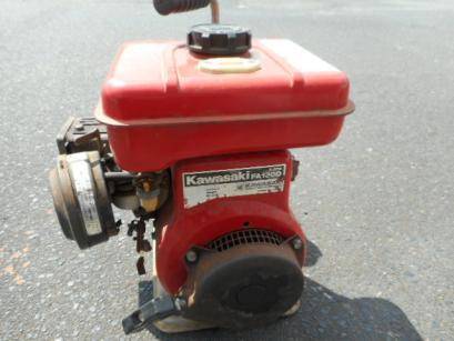 KAWASAKI エンジン 小型 FA130D エンジン始動 ポンプ 中古品