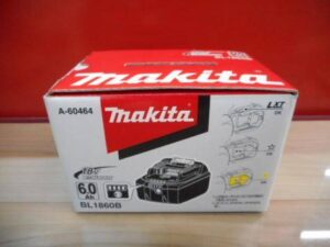 マキタ　バッテリー　BL1860B　18V　6.0Ah　新品　未使用品