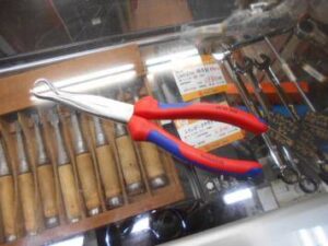 ほとんど新品! KNIPEX メカニックプライヤー 38 95 200 電気工事 作業 中古品