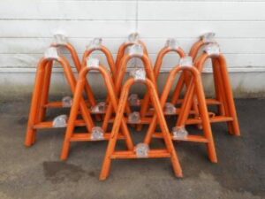 バリケード　一式　オレンジ　建設　土木　工事用　中古品