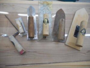 左官ゴテ セット 大工 壁 特殊工具 中古品