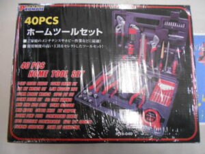 プロモート　40PCS　ホームツールセット　HTS-040　ハンドツールセット　未開封　未使用品