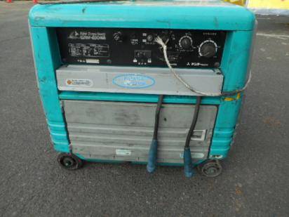デンヨー DENYO エンジンウェルダー ガソリンエンジン溶接機 GAW-180ES コマ一部不良あり　中古品