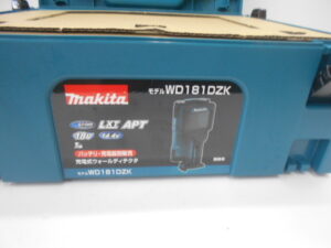 マキタ　充電式ウォールディテクタ　WD181DZK　本体　ケース　取説　未使用品