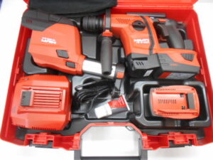 HILTI　充電式ロータリーハンマードリル　TE 6-A22 P2/5.2Ah DRS コンボ　バッテリー2個　充電器　集塵パーツ　未使用品