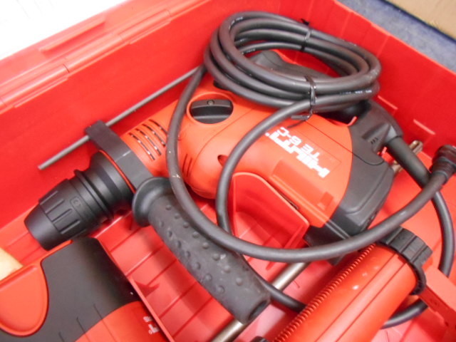 HILTI　ハンマードリル　TE6-C　３モード切替　集塵パーツ　セット　未使用品