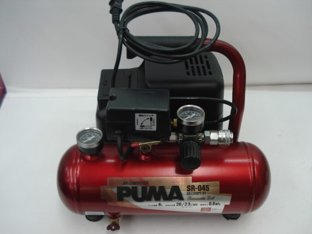 SK11　エアーコンプレッサー　SR-045　エアー工具　DIY　本体のみ　中古品