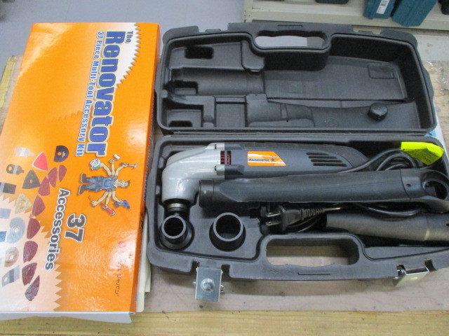 ショップジャパン　マルチツールキット　WT02234　大工道具　電動　コード式　中古品
